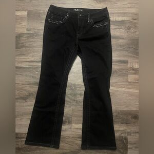 Miss Me Black Boot Cut Jeans